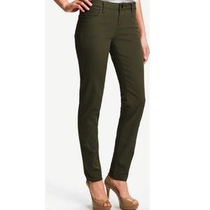 KUT from the Kloth Diana Olive Skinny Jeans